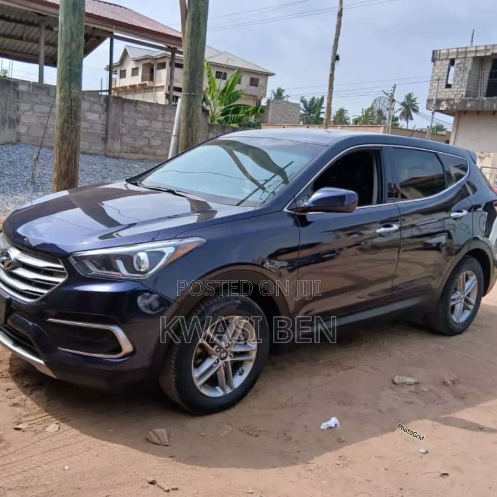 Hyundai Santa Fe 2018 Blue
