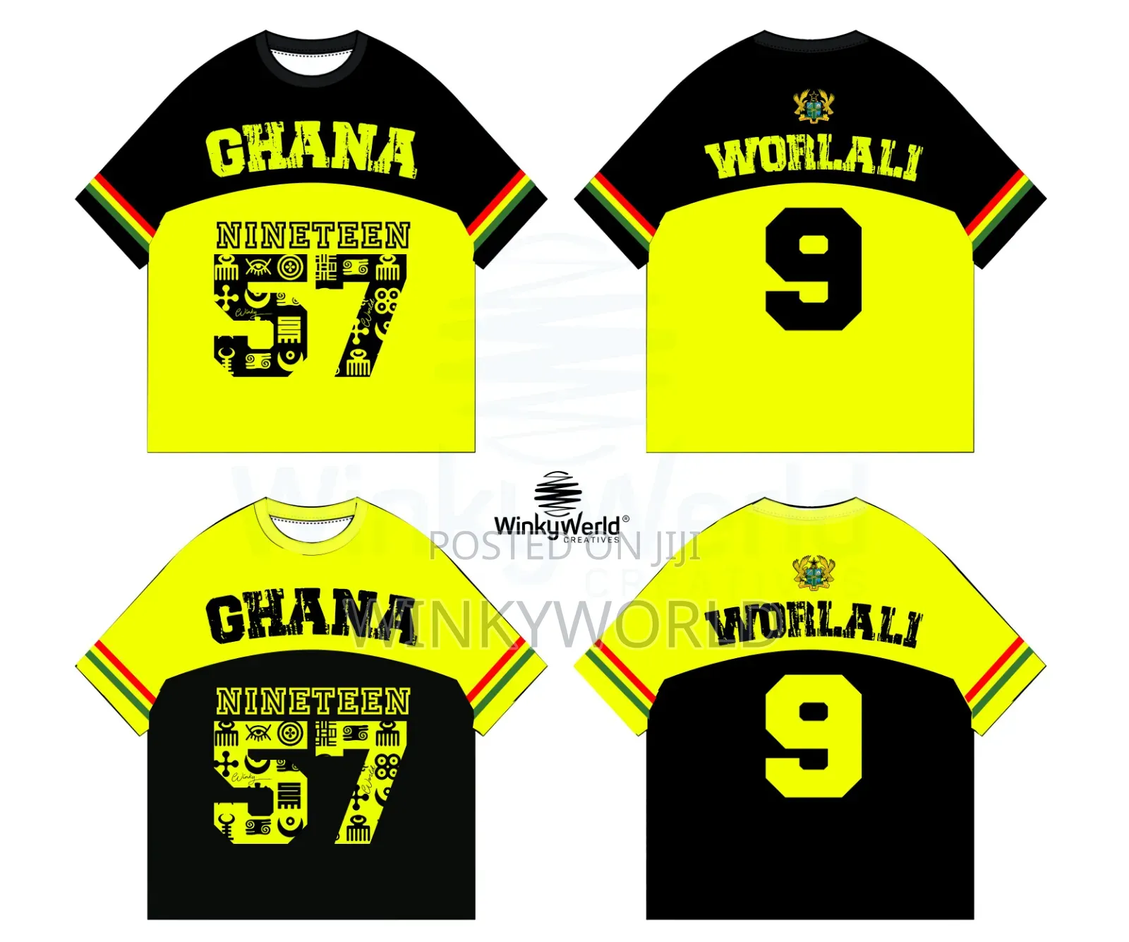 Ghana Custom Jersey
