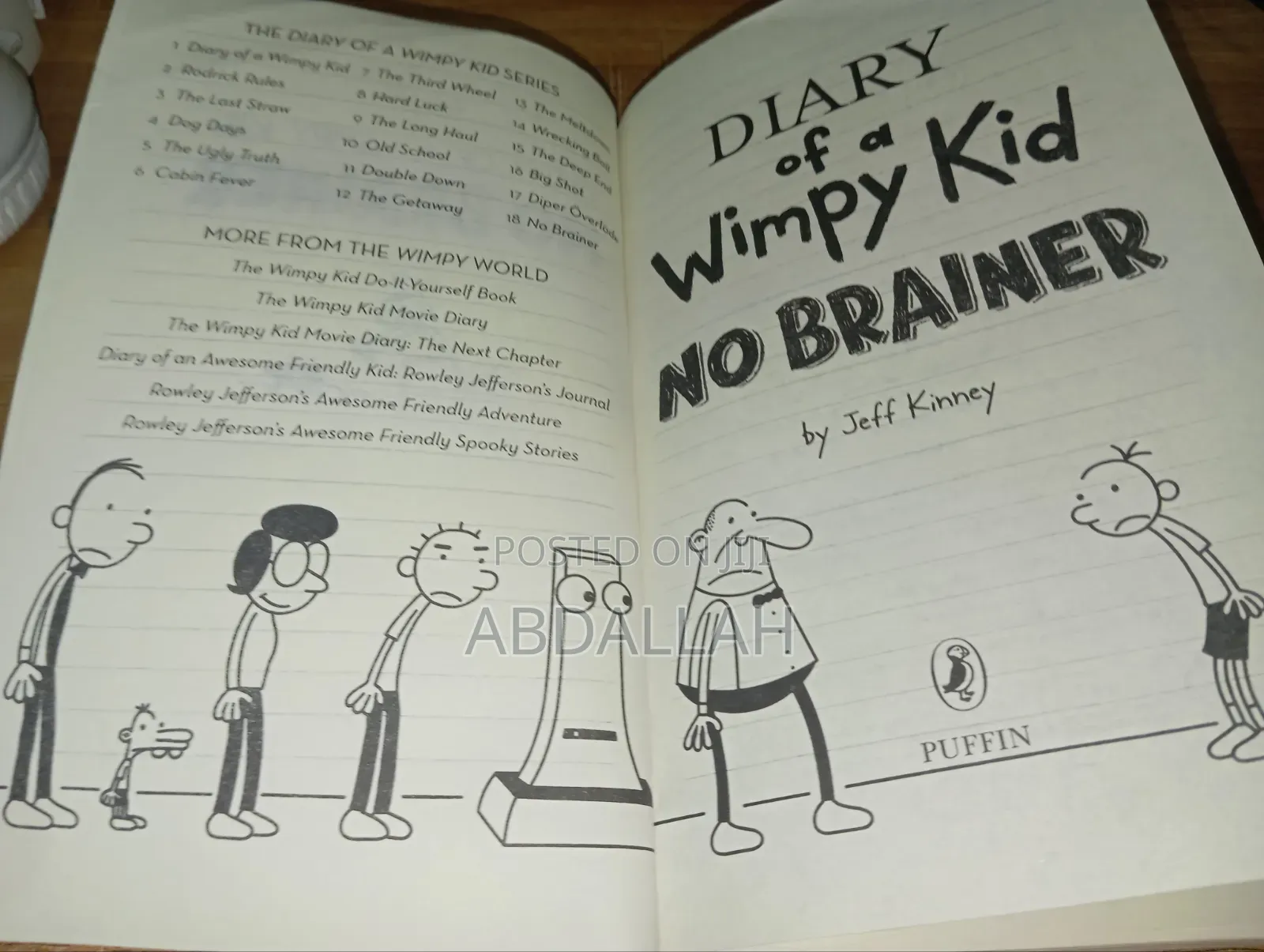 Diary of a Wimpy Kid No Brainer