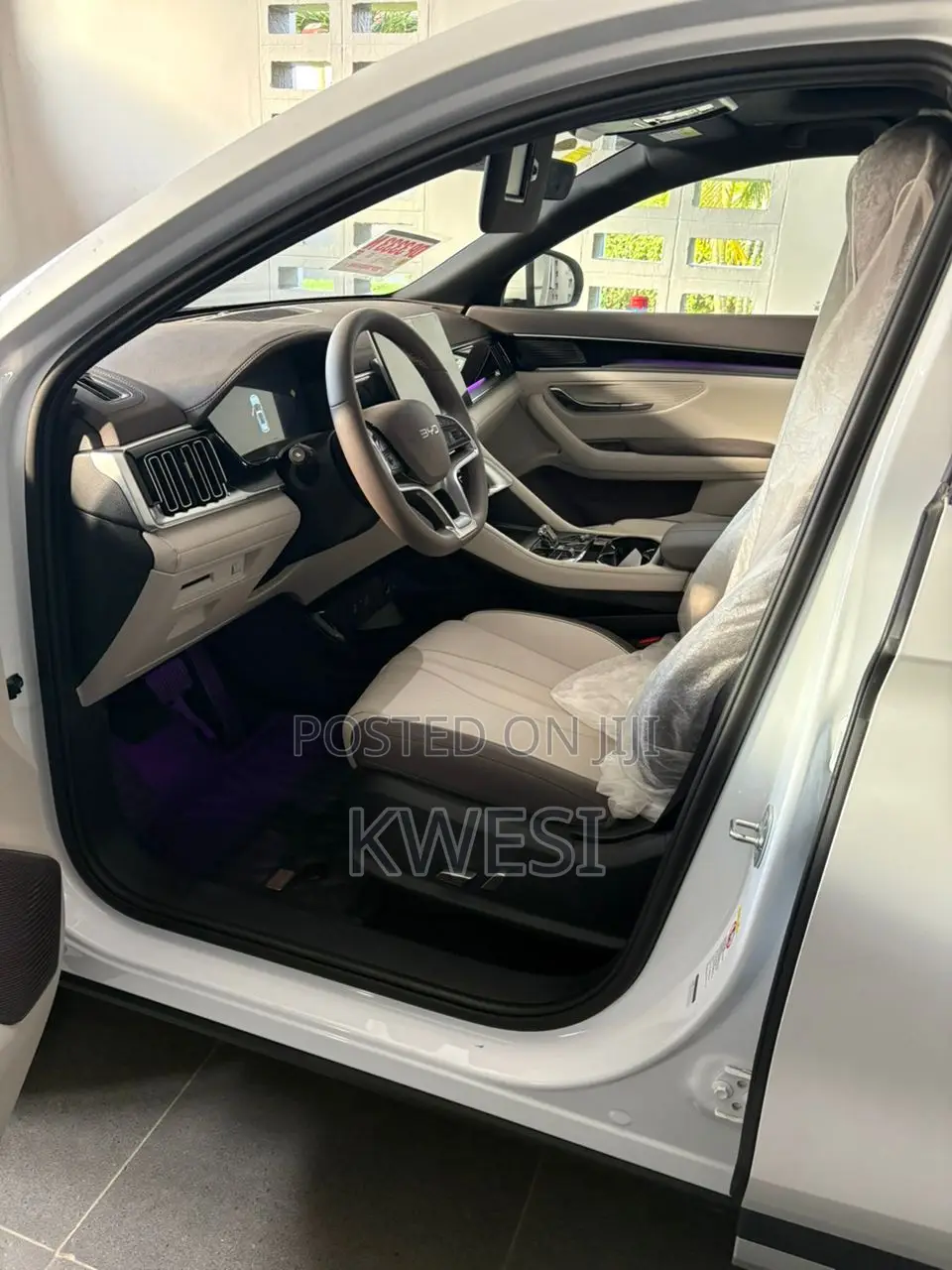 New BYD Song Plus DM-i 2025 White