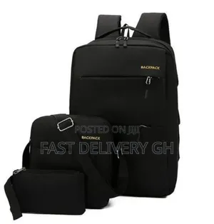 3 in 1 Multi Fashionable Backpack With Usd Slot.