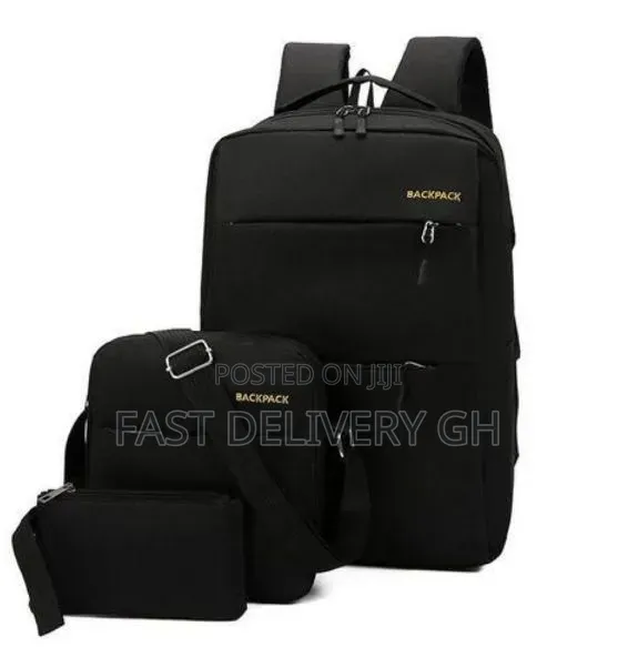 3 in 1 Multi Fashionable Backpack With Usd Slot.