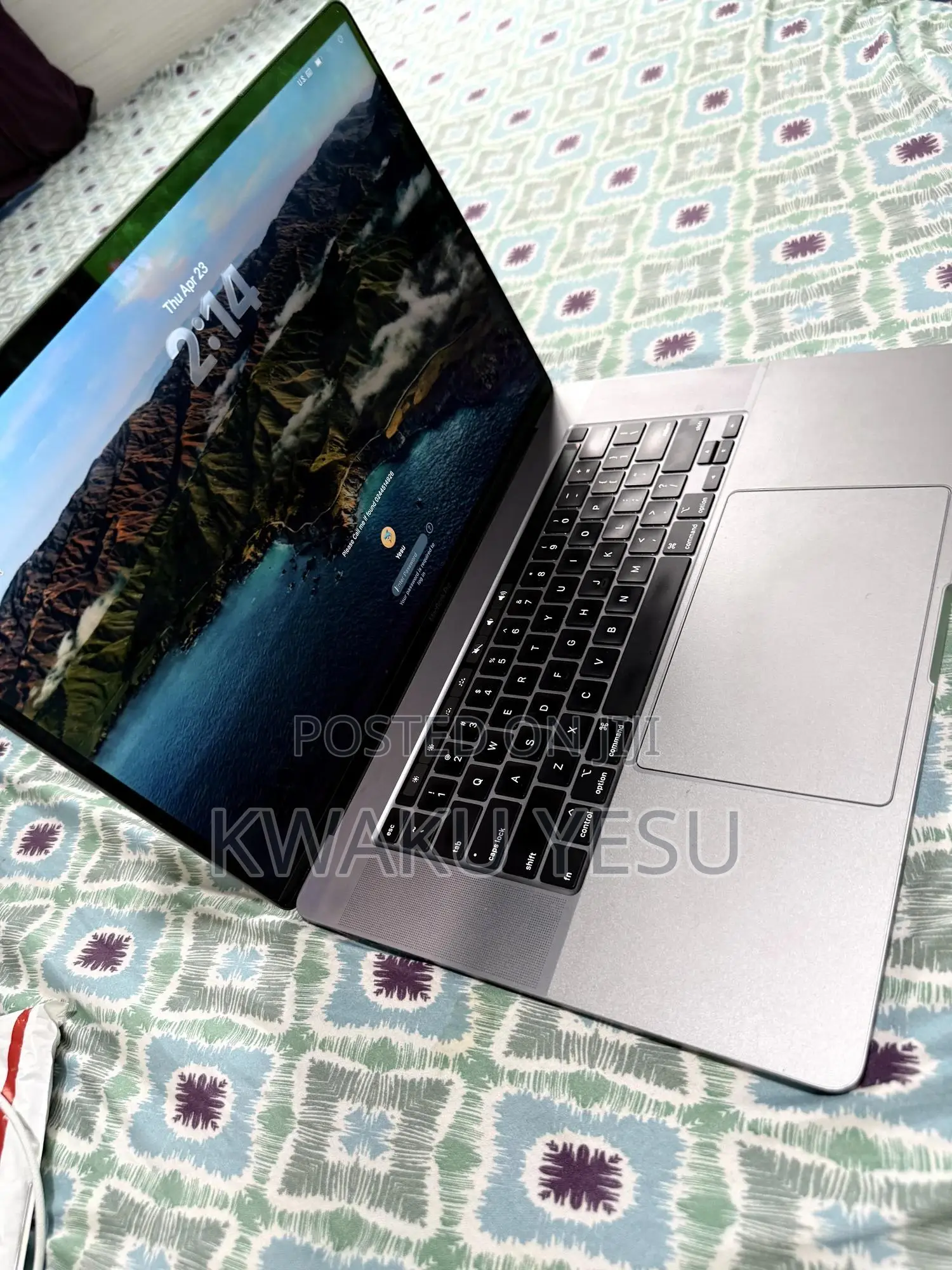 Laptop Apple MacBook Pro 2019 16GB Intel Core i9 eMMC 1T