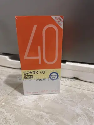 New Tecno Spark 40 Pro+ 256 GB Black