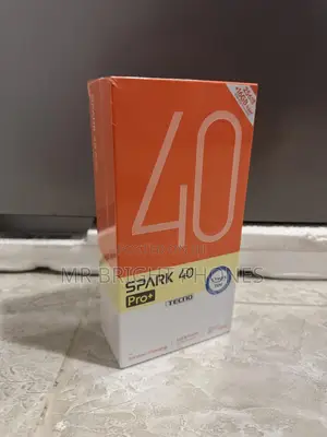 New Tecno Spark 40 Pro+ 256 GB Black