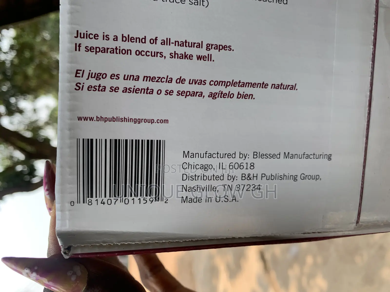 Foreign (Usa) Prefilled Communion Wine Wafer 500pcs Broadman