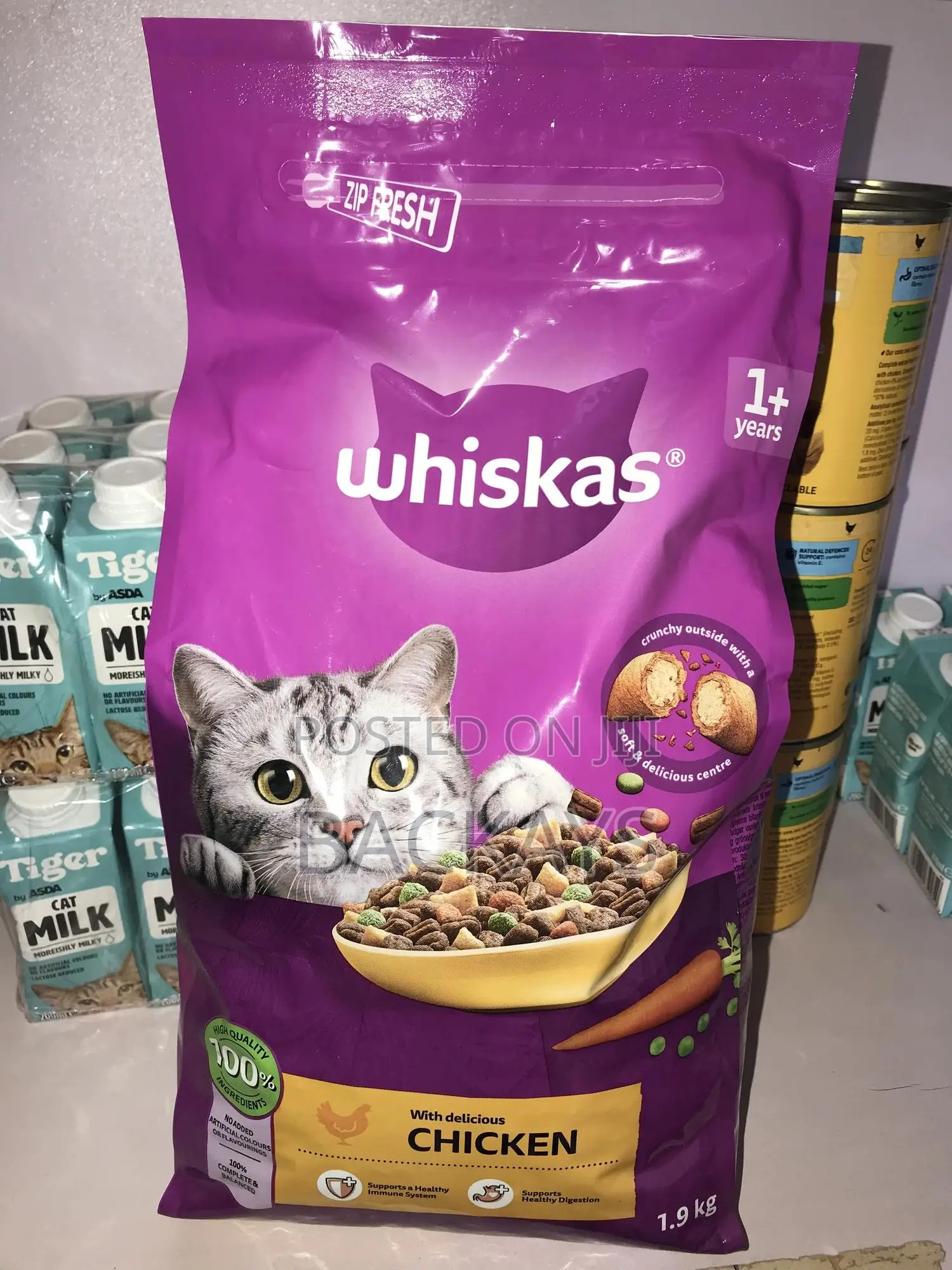 Whiskas Dry Cat Food - Ocean Fish Chicken 2kg - Accra/Tema Delivery