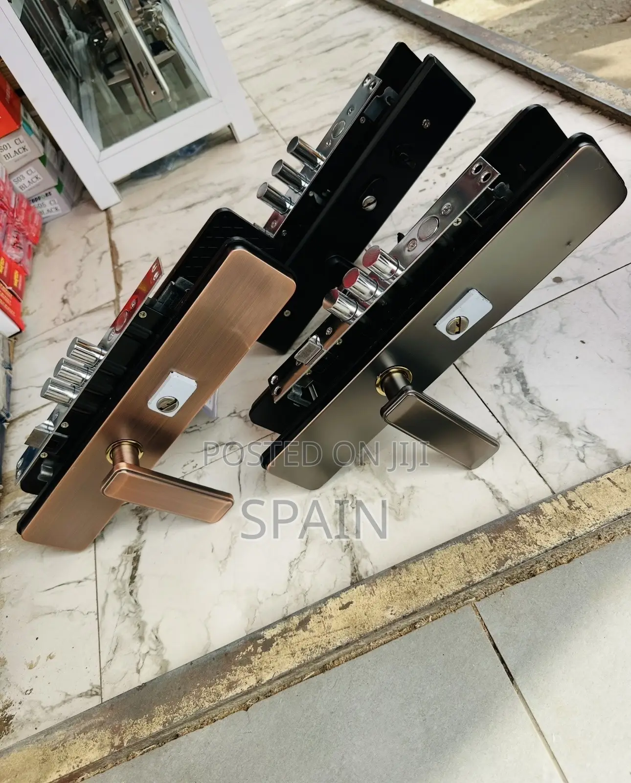 Original Security Door Locks With Locks Cylinder (Security Door Lock)
