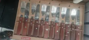 12 Pcs Steak Knives And Fork