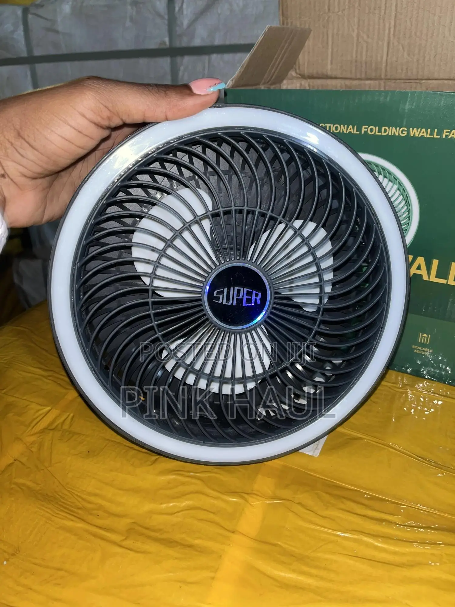 Foldable Rechargeable Table Fans