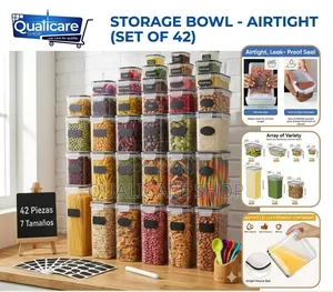 Storage Container - Airtight (Set Of 42)