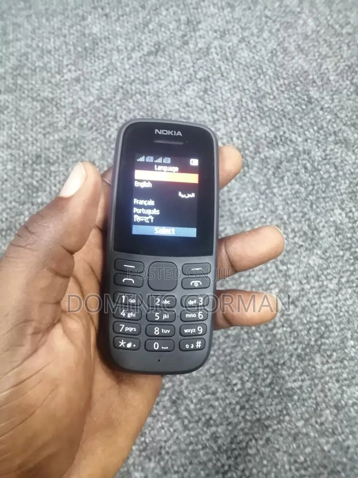 New Nokia 105 Black