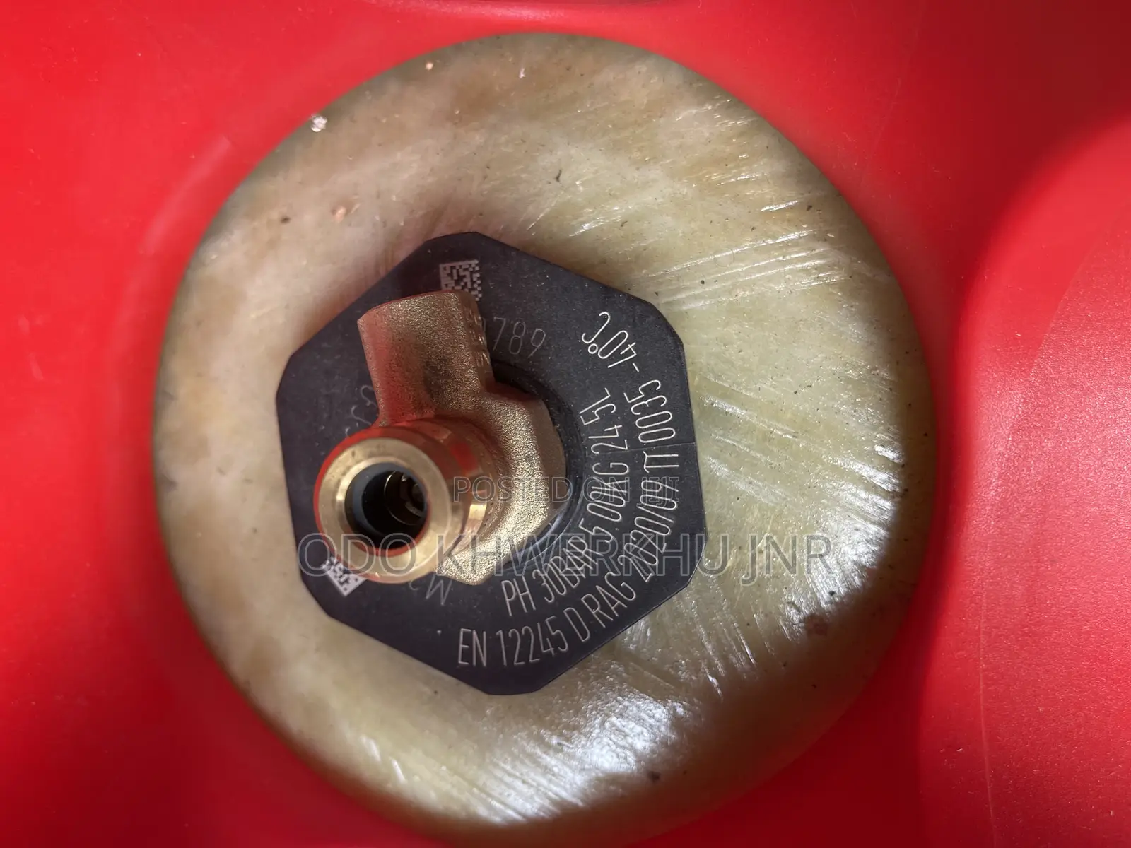 12kg Fiberglass Cylinder +Srg Gas Regulator [24.5litre]