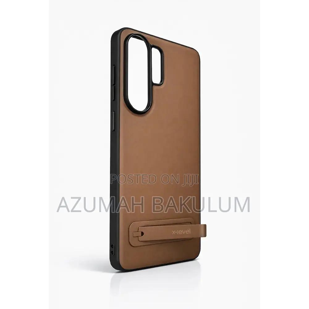 Samsung Galaxy S26 Ultra X Level Leather Coated With Metal Kickstand