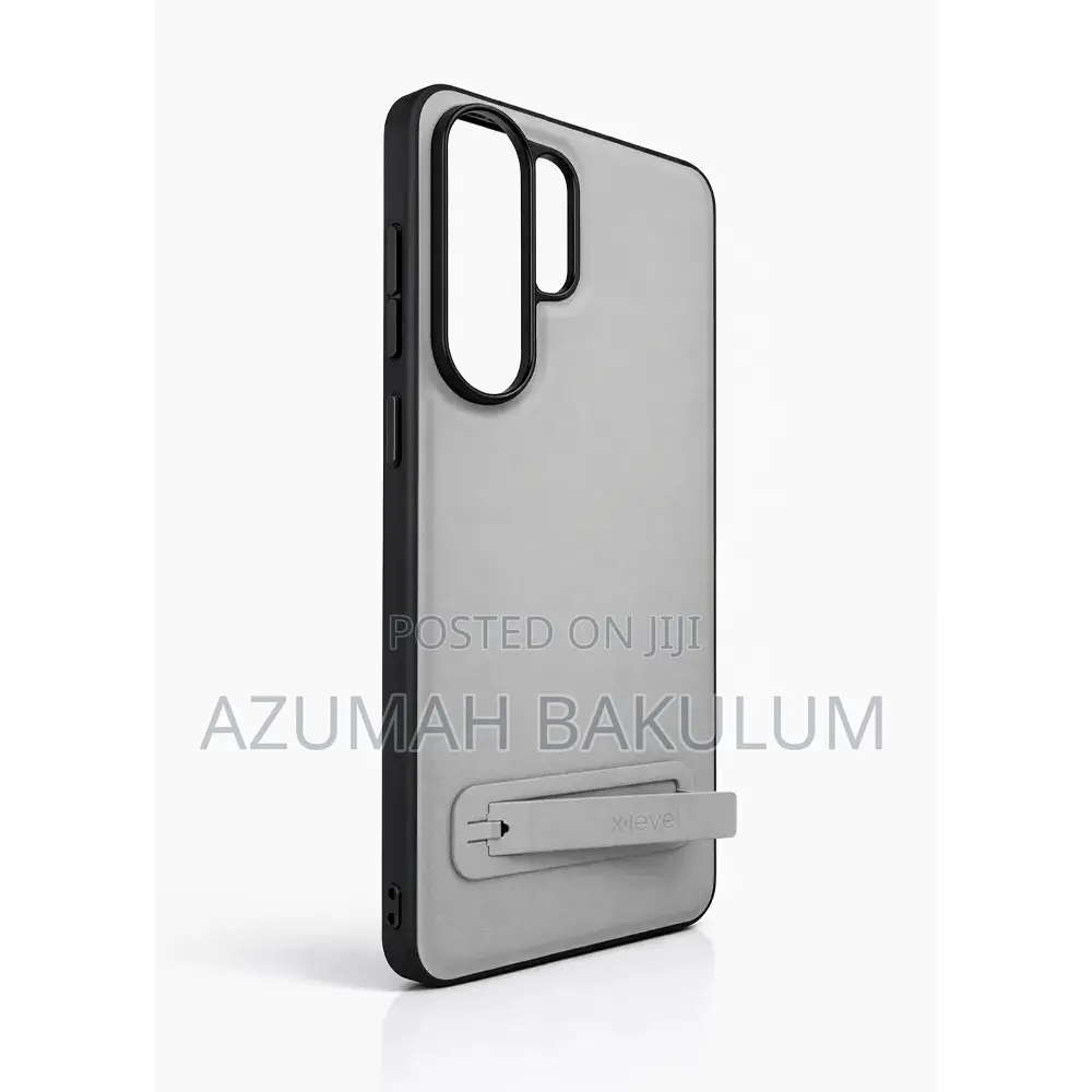 Samsung Galaxy S26 Ultra X Level Leather Coated With Metal Kickstand