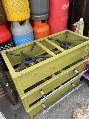 2 Burners Commercial Stove