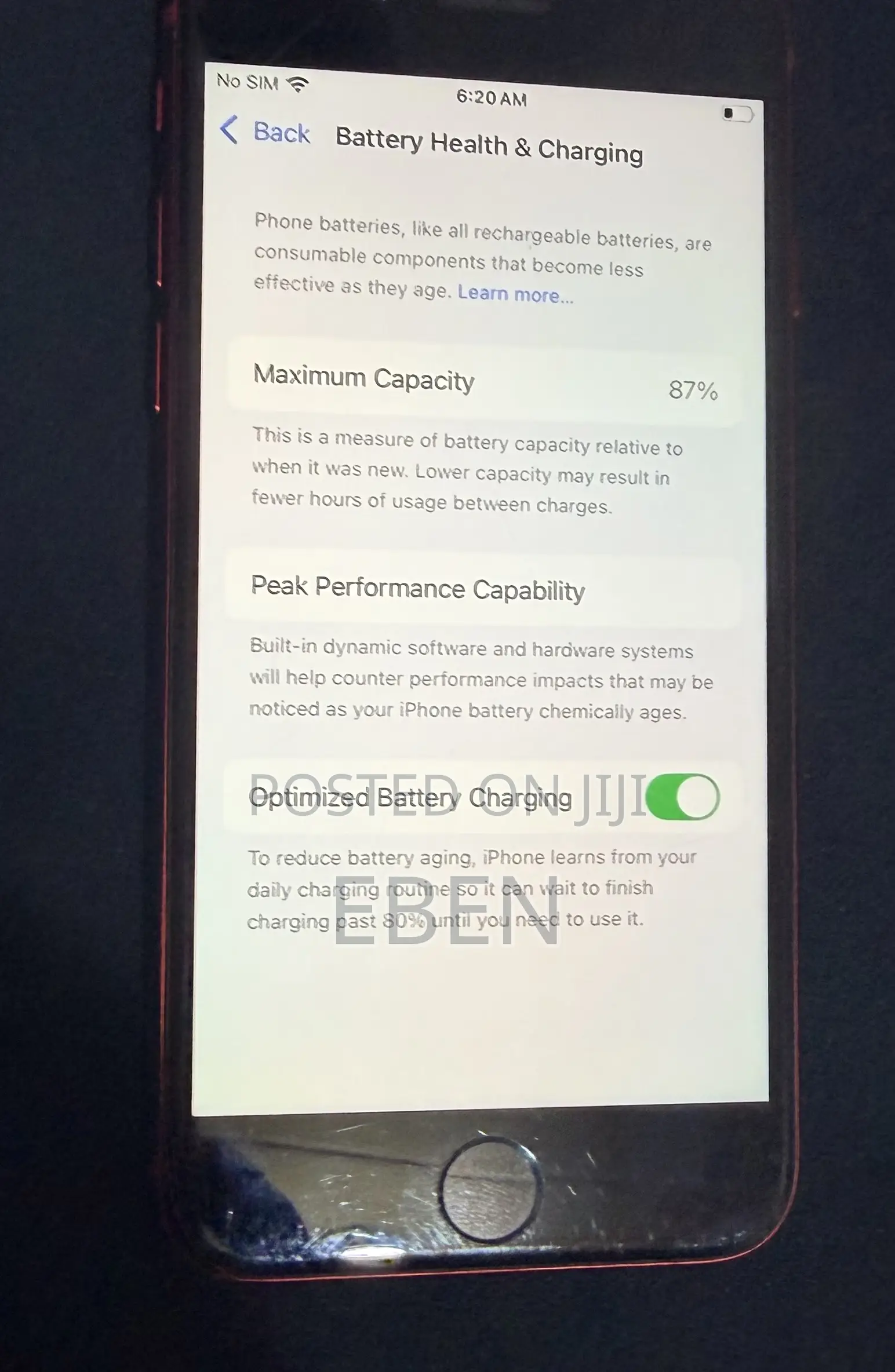 Apple iPhone SE (2022) 64 GB Red