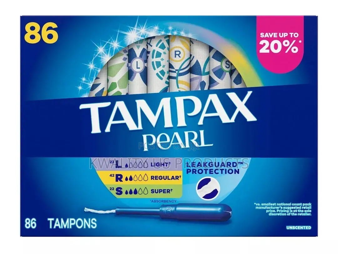 Tampax Pearl Tampons Mutipack - 86 Pack