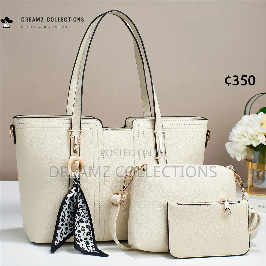 Elegant 3-Piece Handbag Set
