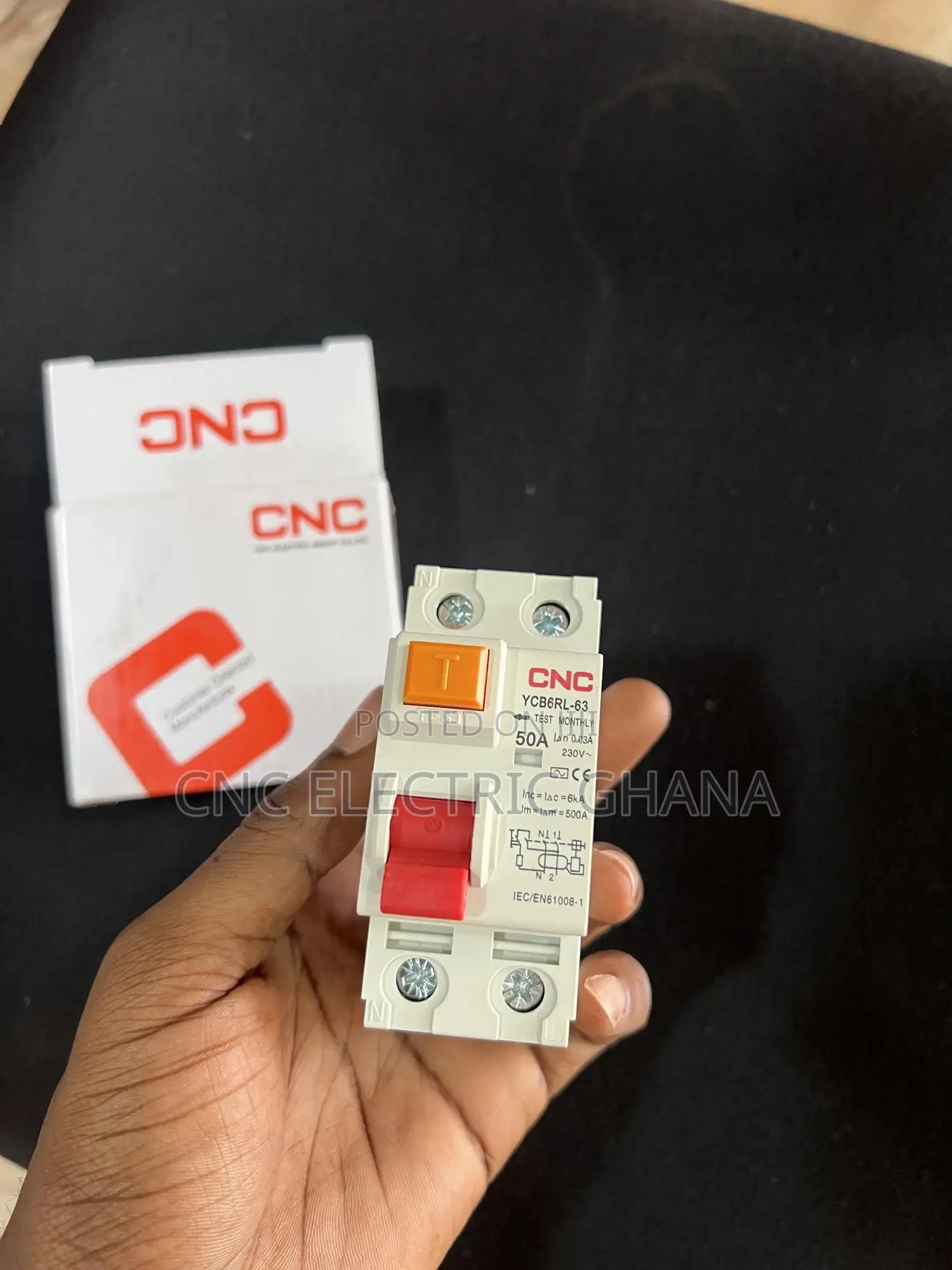 RCD Breaker 1pole 50a