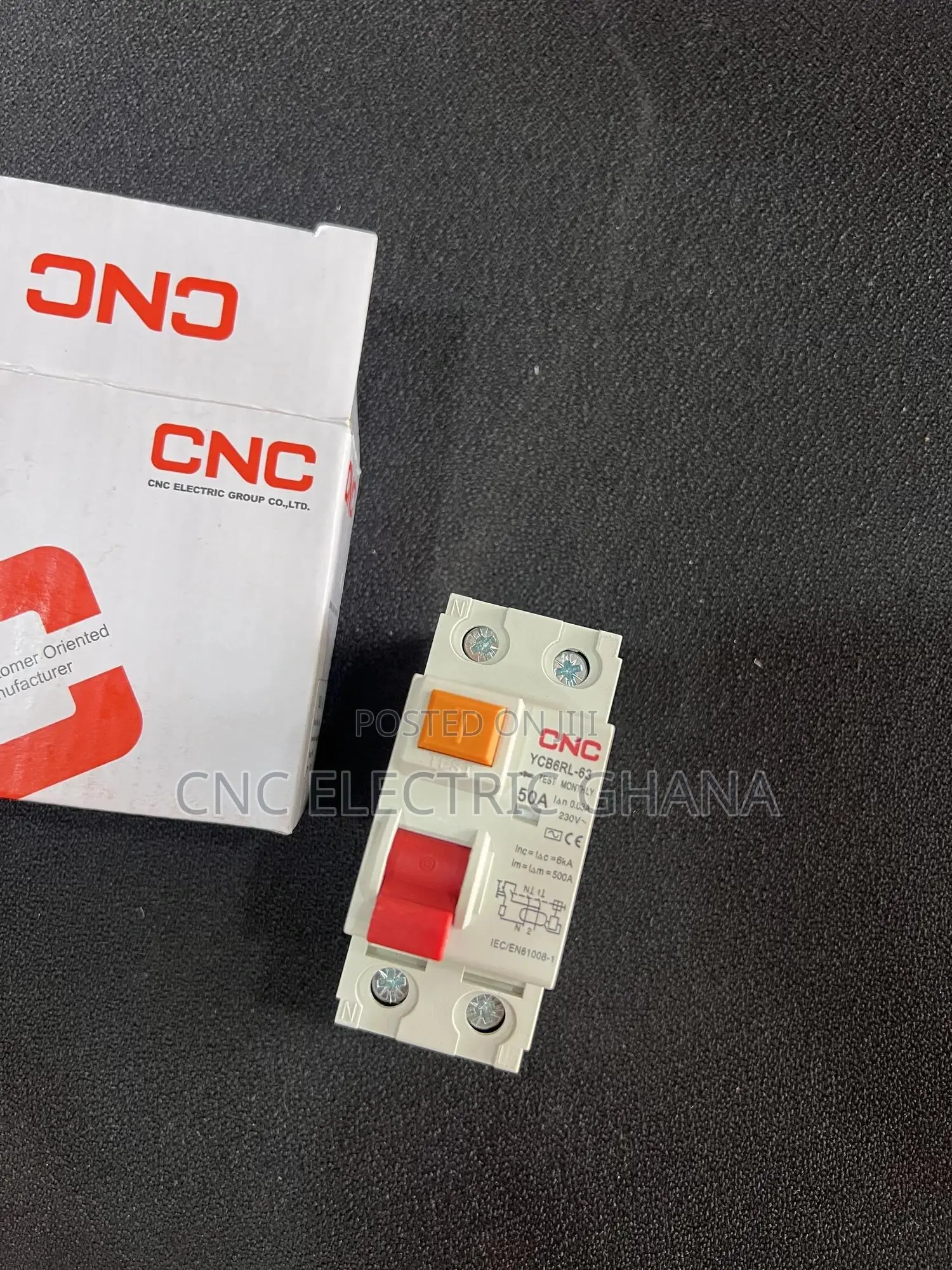 RCD Breaker 1pole 50a