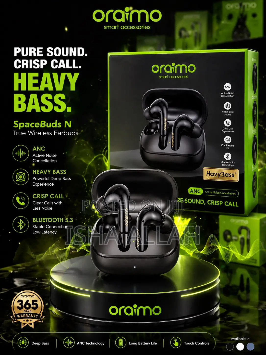Oraimo Sonic Aura Zb-620