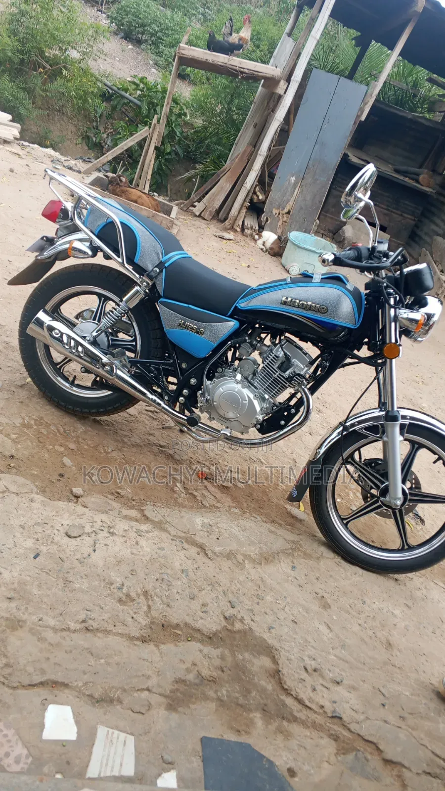 New Haojue HJ125-8K 2026 Black