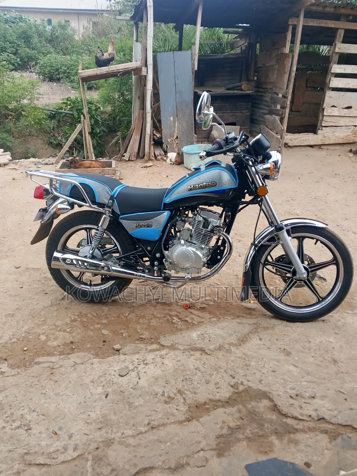 New Haojue HJ125-8K 2026 Black