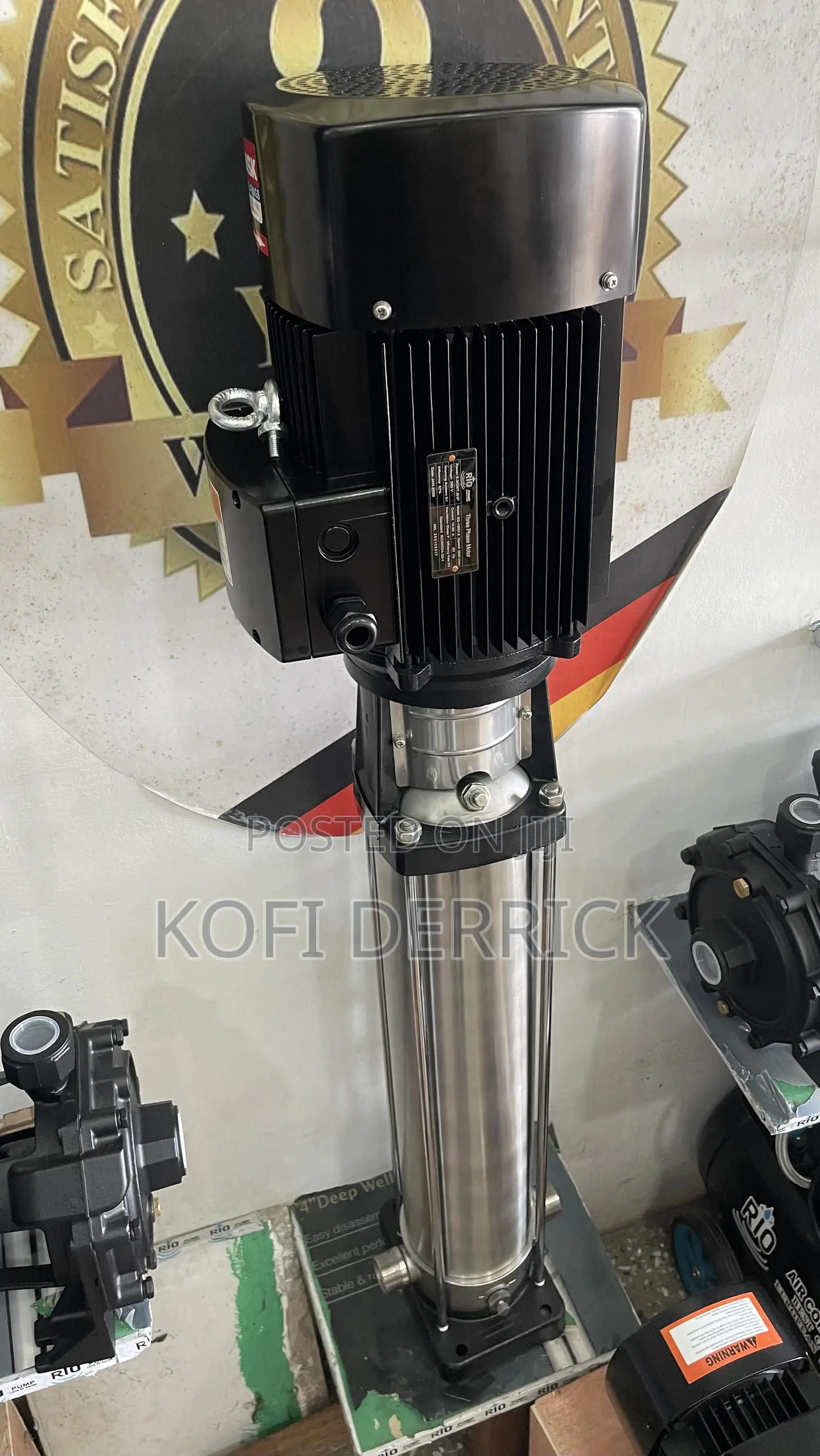 7.5hp Vertical Pump - Multistage Pump