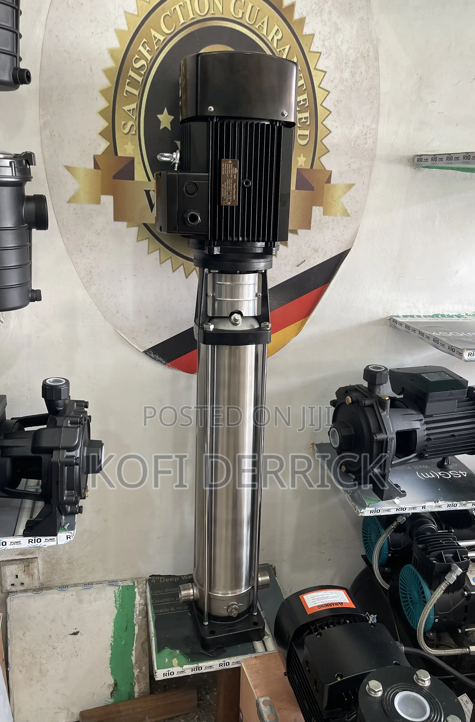 7.5hp Vertical Pump - Multistage Pump