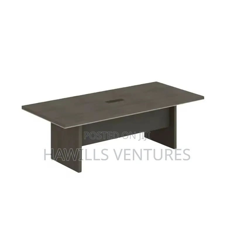 Executive Conference Table With Tea Cabinet