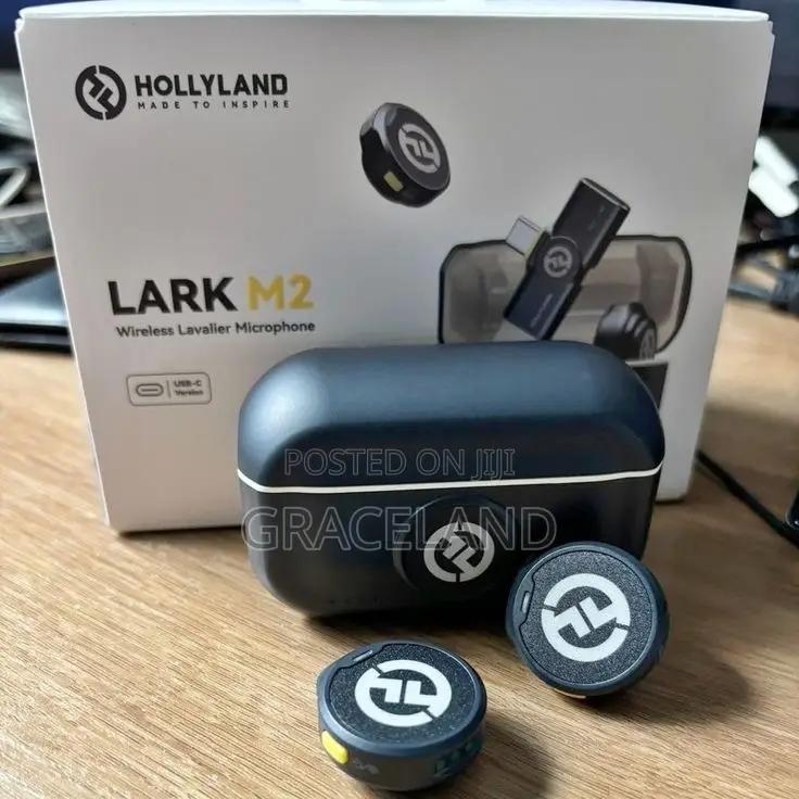 This Is Hollyland Lark M2 Wireless Lavaliere Microphone