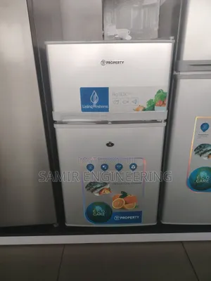 Property 80l Double Door Table Top Fridge [Top Freezer ]