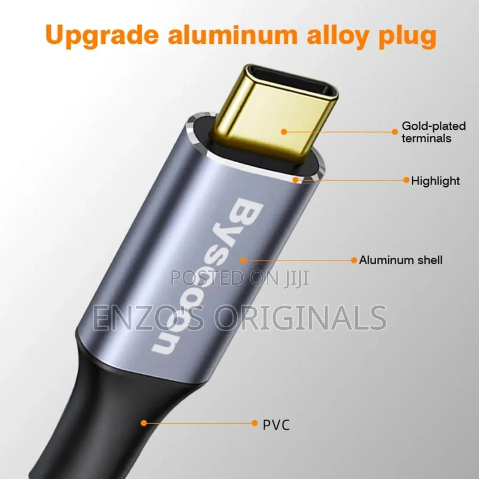 Usb-C Male to Usb-C Female Extender Joiner Cable Type-C Extention