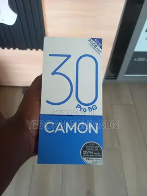 New Tecno Camon 30 Pro 5G 512 GB Black