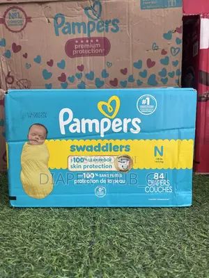 Pampers Swaddlers Diapers, Size 0 (Up to 10 Lbs), 84 Count,