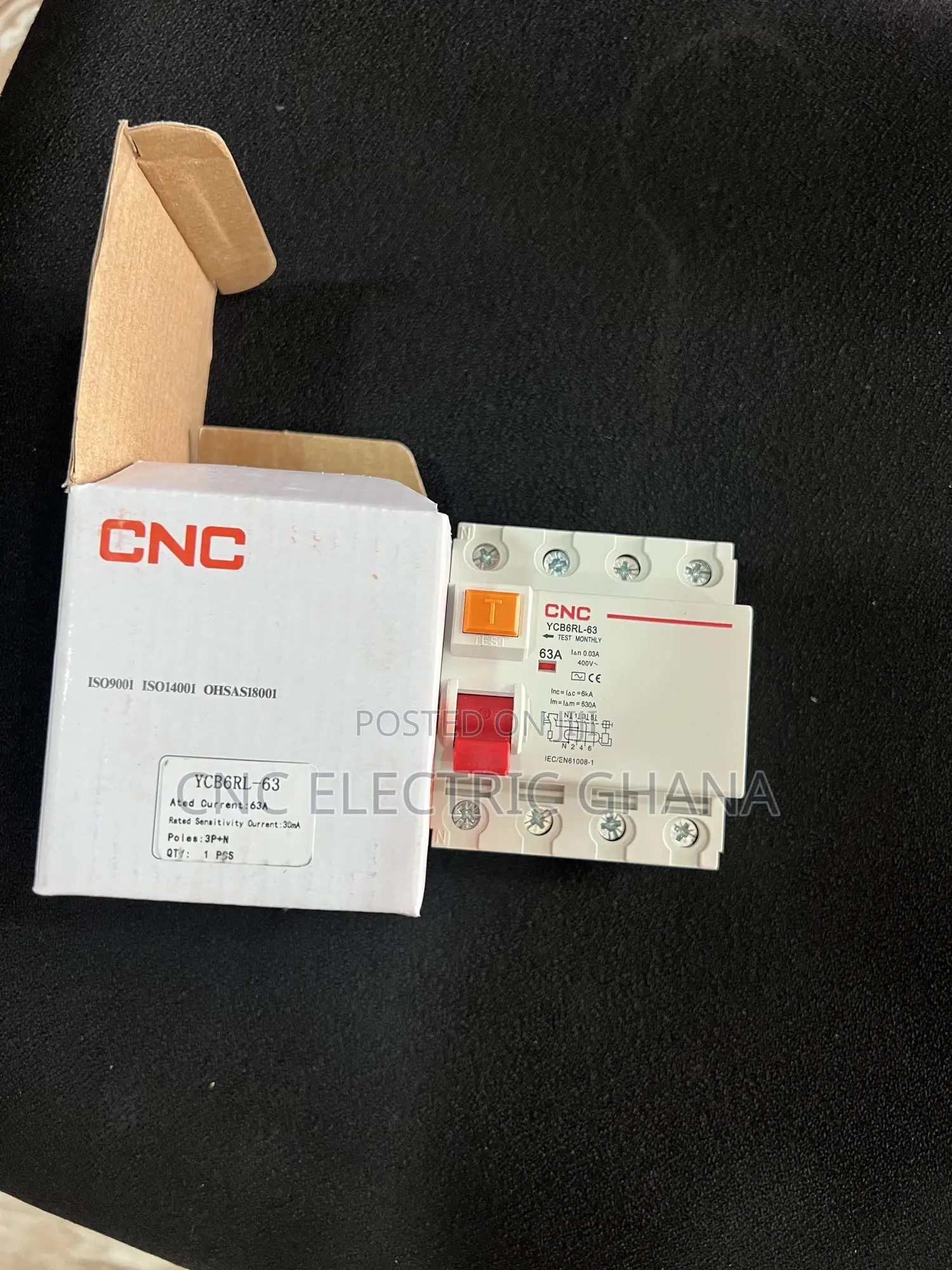 Residual Current Circuit Breaker (Rccb)