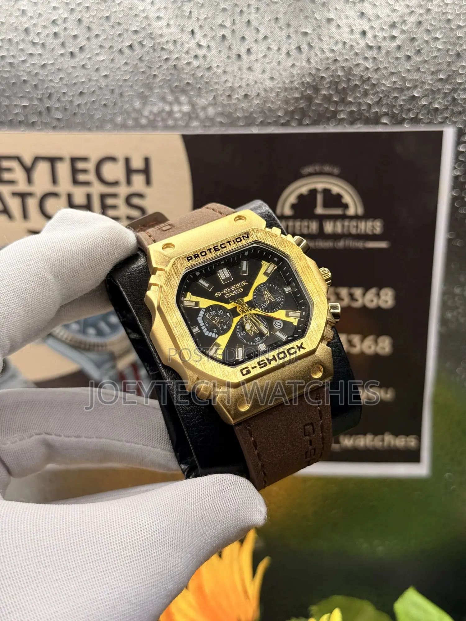 Latest G Shock Leather Watches in Ghana