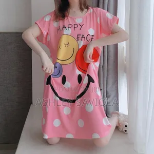 Ladies Fashionable and Long Dress Nightwears