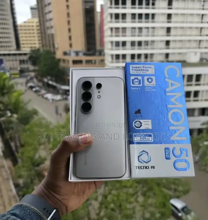 New Tecno Camon 50 Pro 256 GB Black