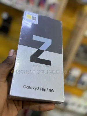 New Samsung Galaxy Z Flip 3 256 GB Yellow