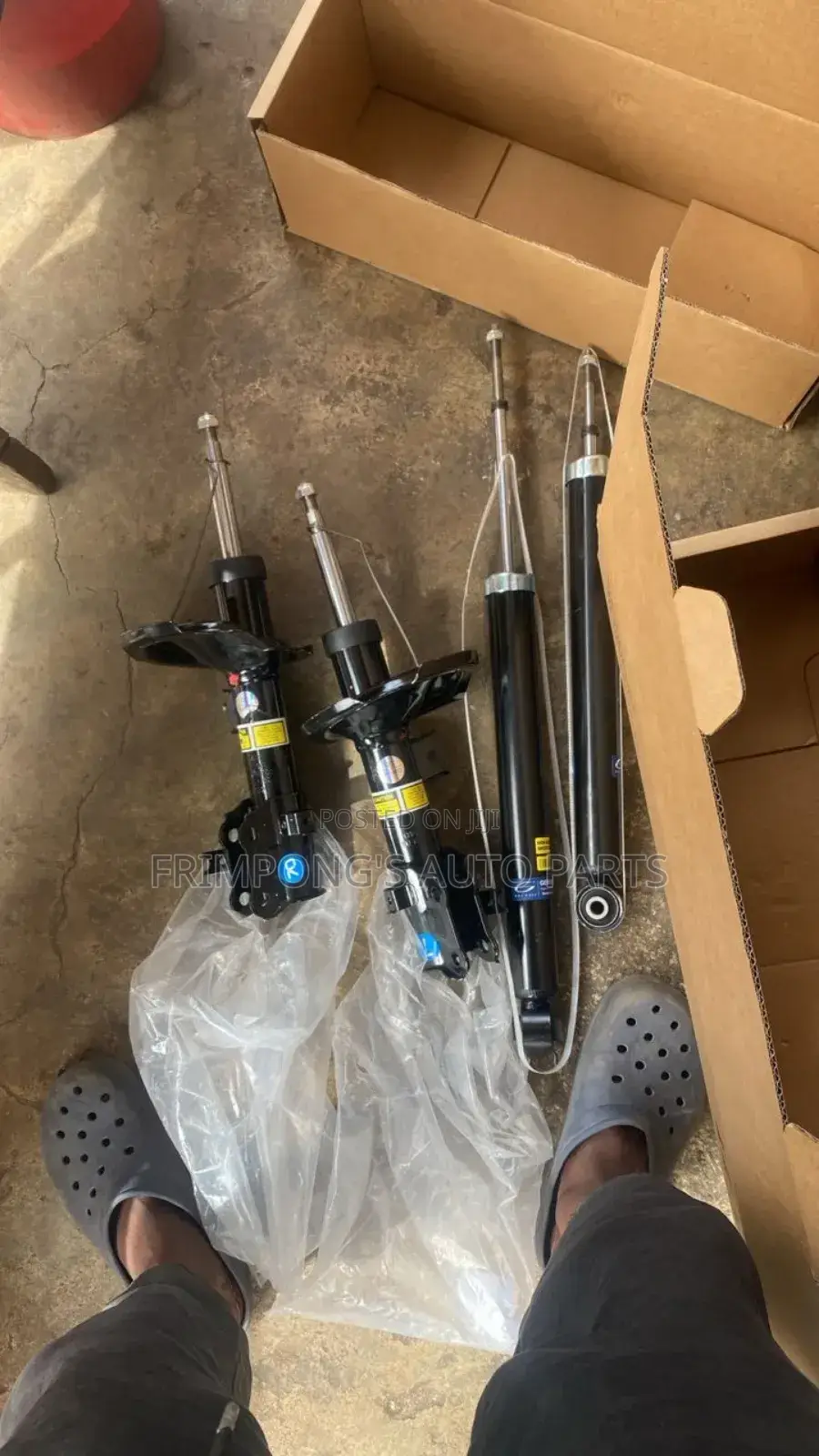 Kia Rio 5 /Hyundai Accent 2009 Front and Back Shocks Absorbers