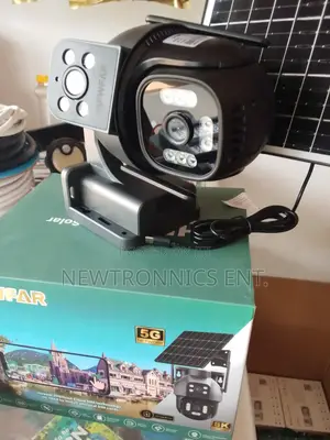 4g Dual Lens Solar CCTV Camera