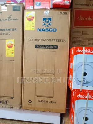 Nasco Double Door Fridge 129 LTRS
