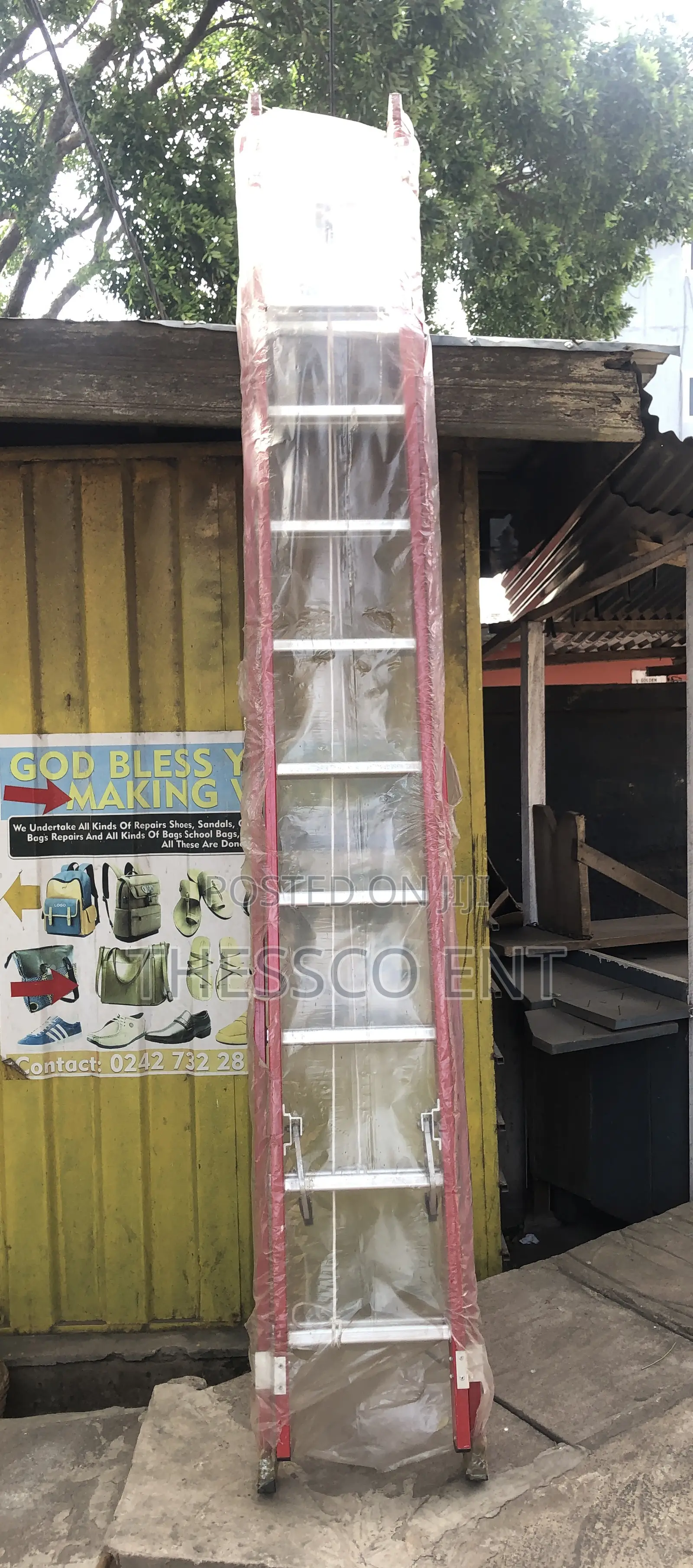 Fiberglass Ladder 2x10