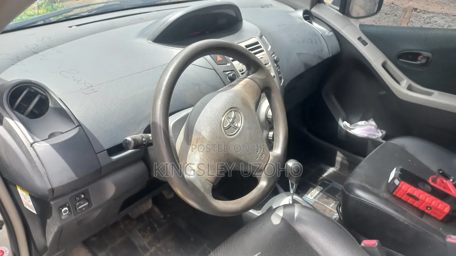 Toyota Yaris 2008 Gray
