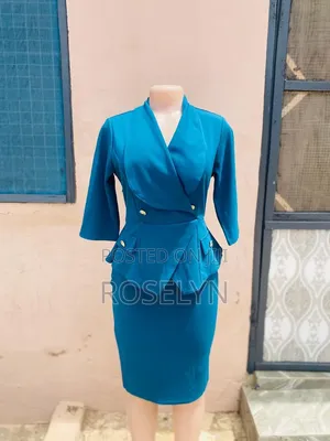 Beautiful Blue and Green Official Wear