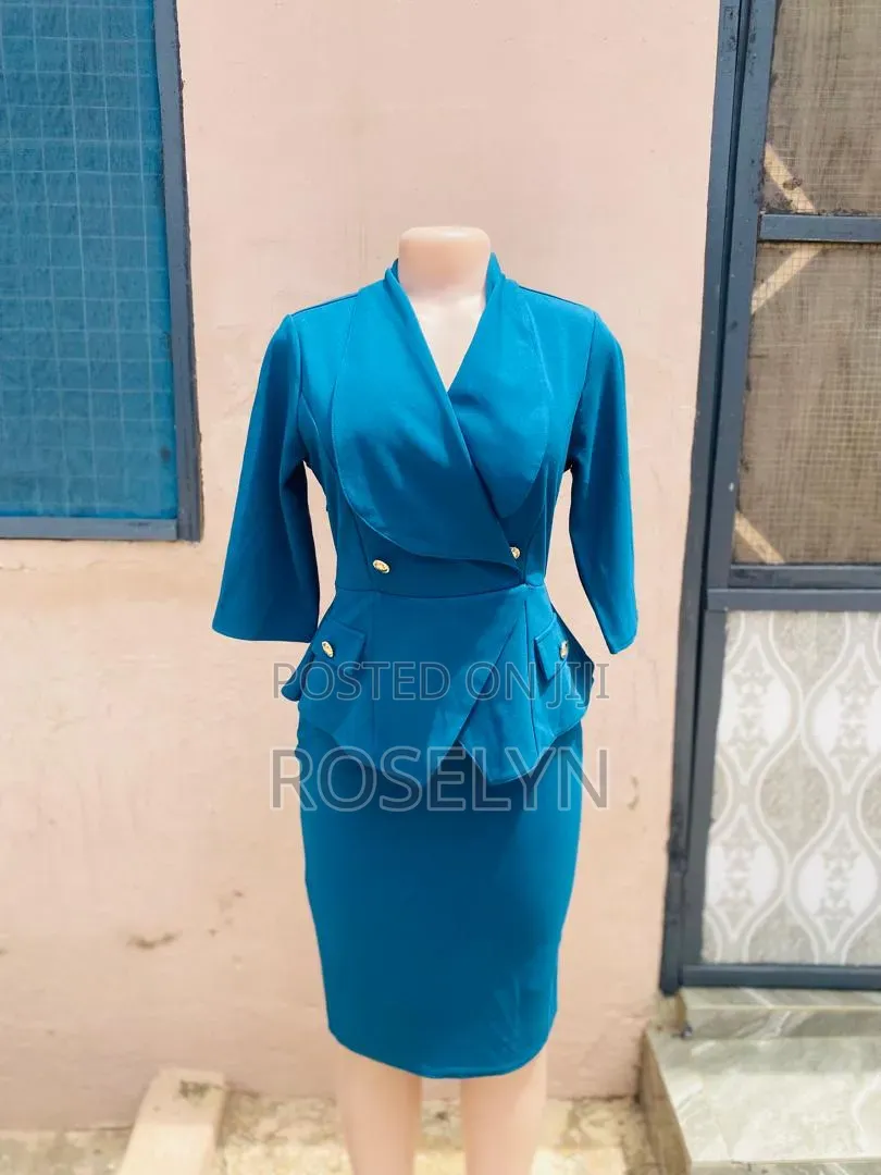 Beautiful Blue and Green Official Wear