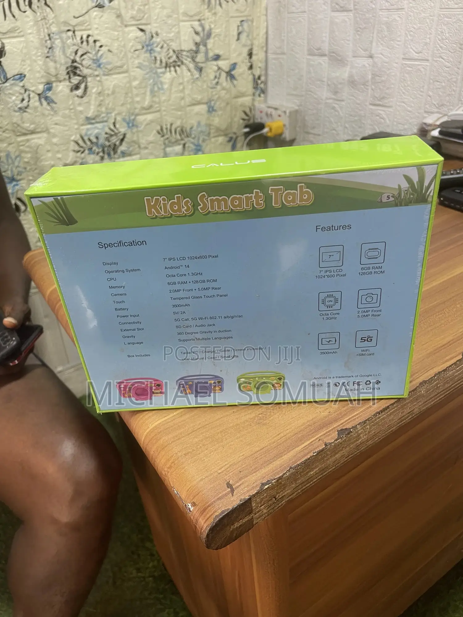 New Tablet 128 GB Blue