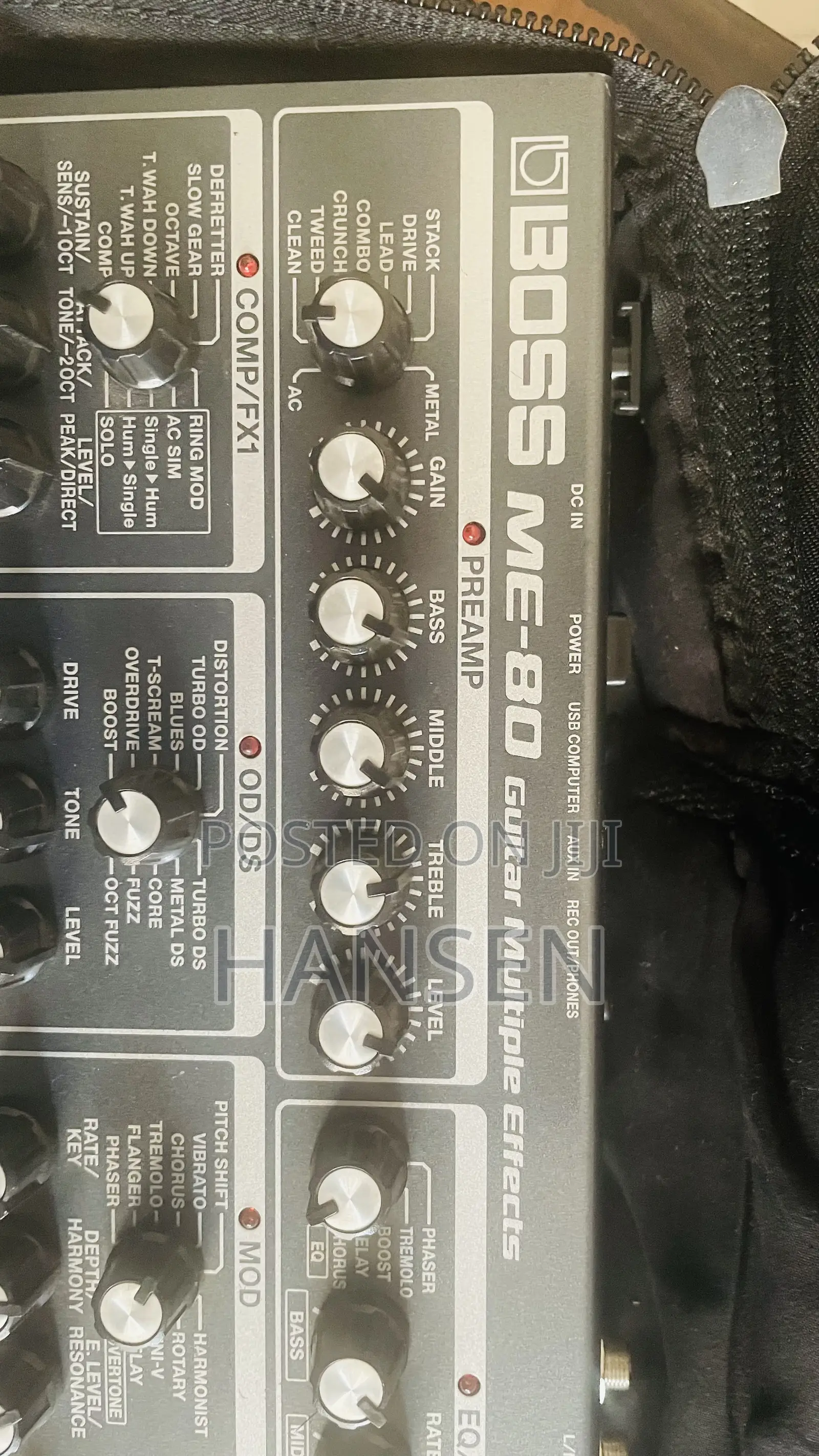Boss Me-80 Guitar Multiple Effect Pedal
